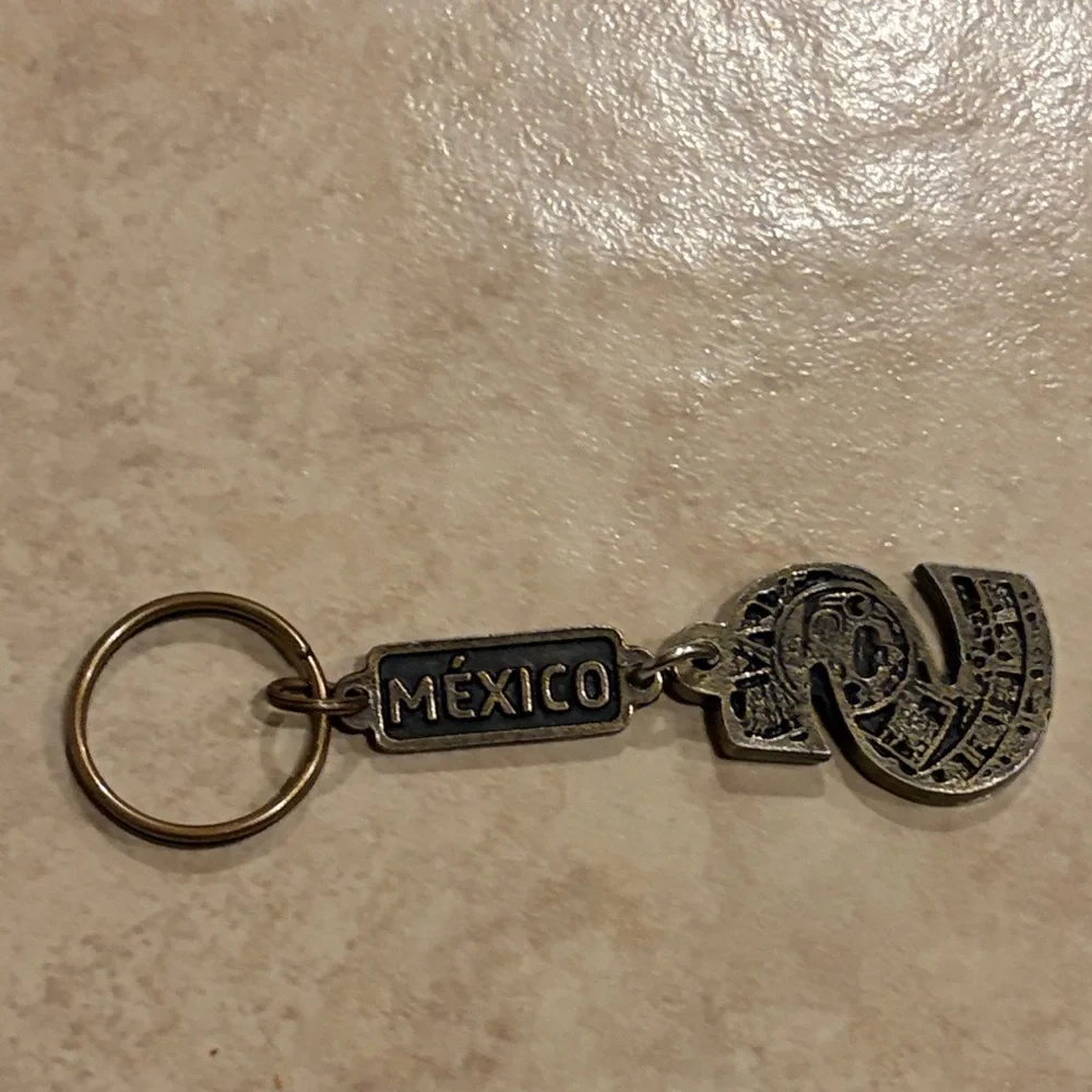 Letter “S” Monterrey Gold Keychain